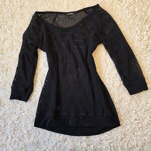 Express Black Cable Knit Sweater, Size XS